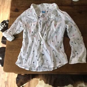 EUC Columbia button up shirt